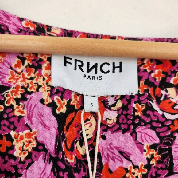 FRNCH Mini Dress Floral Nwt Size Small - Picture 6 of 9
